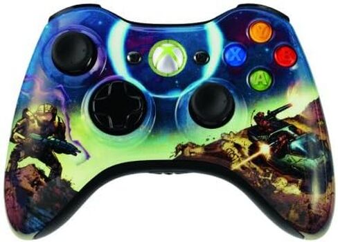 وحدة تحكم Xbox 360 اللاسلكية Halo 3 Spartan (متجددة) in Saudi Arabia