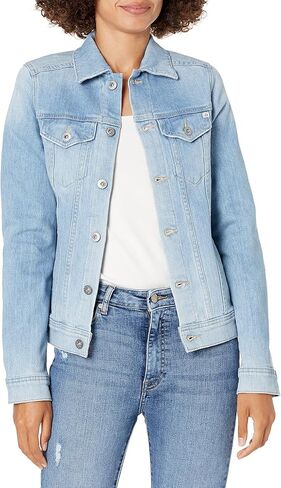 AG Adriano Goldschmied Women's MYA Denim Jacket in Saudi Arabia