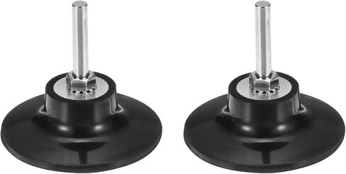 HARFINGTON 3Pcs 3" Disc Pad Holder Quick Change Discs 1/4" Shank Holder Mandrel for Die Grinder Sanding and Conditioning Discs, Black in Saudi Arabia
