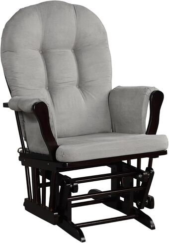 Angel Line Windsor Glider, Espresso/Gray in Saudi Arabia