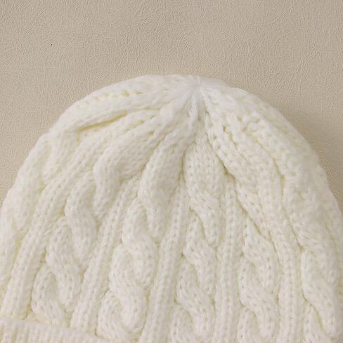 BOUTIKOME Winter Knit Hat Toddler Baby Girls Beanie to Be Big Sister Twist Warm Beanies Announcement Infant Knitted Cap in Saudi Arabia