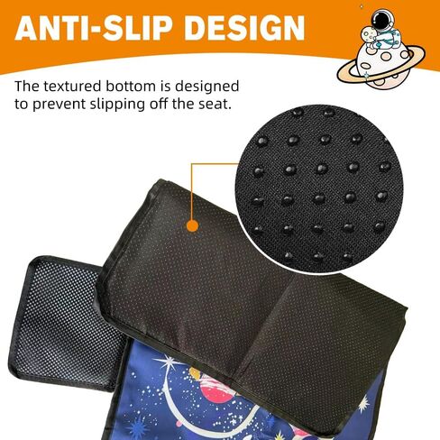 Kids Airplane Seat Extender Toddler Airplane Bed Toddler Airplane Travel Essentials Kids Airplane Seat Extender Travel Bed Portable Toddler Travel Plane Bed for Kids Baby Aged 4 or below (Cosmic Blue) in Saudi Arabia