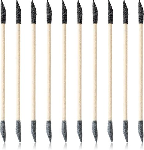 20 PCS Sanding Sticks, Double Matchsticks Sanding Sticks for Tight Spaces Wood, 150/280 Grit Fine Detailing Polishing Sticks Sanding Twigs for Plastic Models Wood Hobby Stuffers, 5.4 x 0.2 Inch in Saudi Arabia