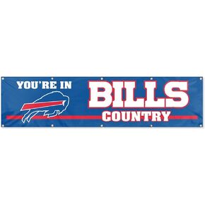 Party Animal NFL Buffalo Bills Giant 8 x 2 Banner