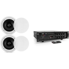 Pyle PDIC60 In-Wall / In-Ceiling Dual 6.5-Inch Speaker System