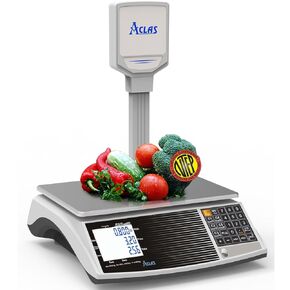 NTEP Price Computing Scale Certified Legal for Trade 60lbs 0.02lb Digital Commercial Retail Scales