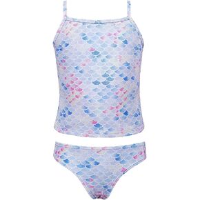 SHEKINI طقم ملابس سباحة تانكيني للأطفال الصغار بطبعة زهور مكون من قطعتين للأطفال الصغار in Kuwait