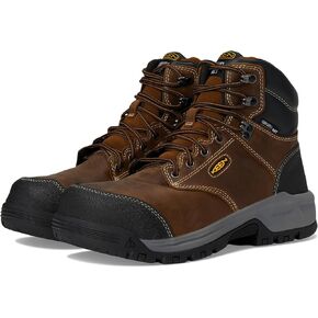 KEEN Utility Women's Evanston 6" Composite Toe Waterproof Internal Met Guard Work Boots