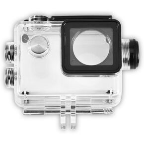 Pomya Waterproof Case for SJCAM SJ4000/SJ7000, ABS Material, Waterproof Accessories with Charging Cable, Ideal for Diving, Snorkeling, Default Color