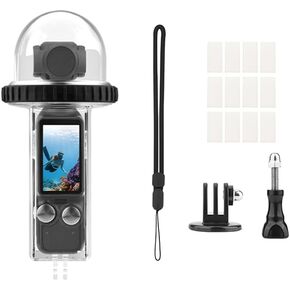 حافظة مقاومة للماء بطول 40 متر لـ DJI Osmo Pocket 3، غلاف حماية تحت الماء لـ DJI Pocket 3 ملحقات غوص الكاميرا