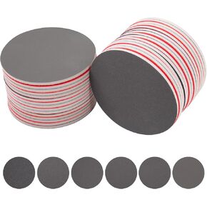 30Pcs 6 Inch Foam Sanding Discs Hook and Loop,Round No Hole Sandpaper Discs,Bowling Ball Sanding Pads Polishing,Wet or Dry Foam Sanding Pads for Wood,Stone,Plastic Polishing,600Grit in Saudi Arabia