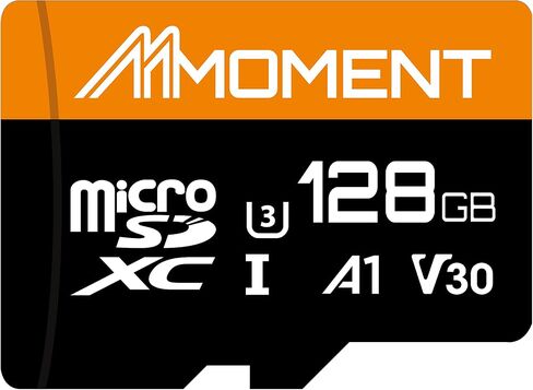 MMOMENT 256GB Micro SDXC Card, MM13 Jolly, A1, UHS-I, U3, V30, Class 10 Compatible, Read Speed Up to 100 MB/s, SWrite Speed Up to 70 MB/s, SD Adapter Included in Saudi Arabia