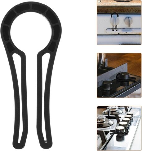 TOYANDONA 5pcs Stove Knob Locks Stove Child Safety Oven Knob Guards for Baby and Pets Proof Black in Saudi Arabia