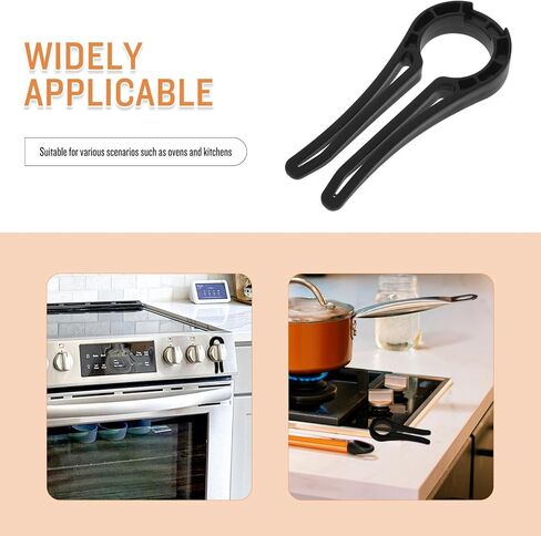 TOYANDONA 5pcs Stove Knob Locks Stove Child Safety Oven Knob Guards for Baby and Pets Proof Black in Saudi Arabia