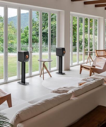 KEF LS50 Wireless II (زوج، رمادي تيتانيوم) in Saudi Arabia