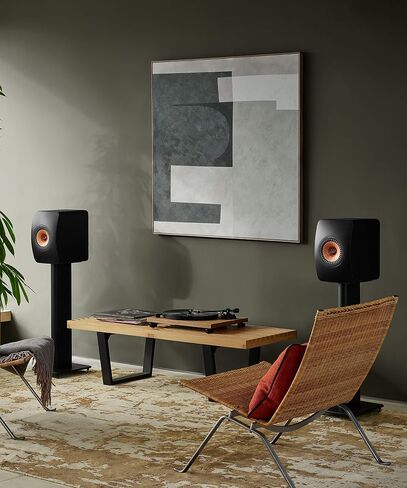KEF LS50 Wireless II (زوج، رمادي تيتانيوم) in Saudi Arabia