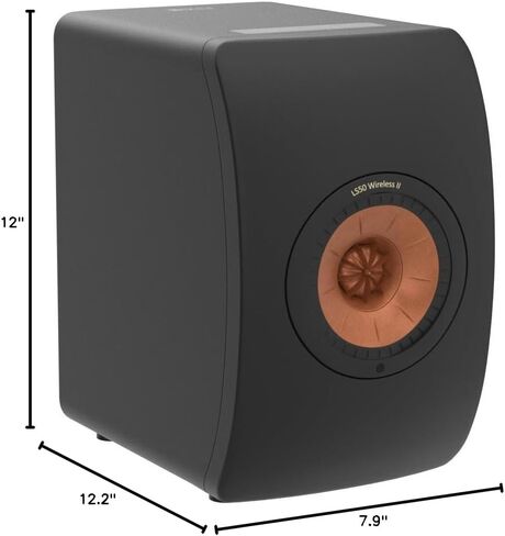 KEF LS50 Wireless II (زوج، رمادي تيتانيوم) in Saudi Arabia
