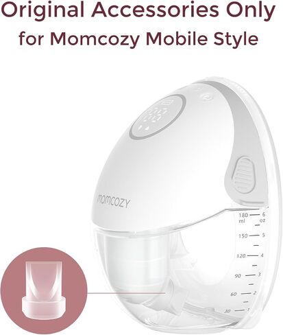 Momcozy Mobile Style | M6 Valves, Original Mobile Style| M6 Breast Pump Replacement Accessories, 4PCS in Saudi Arabia
