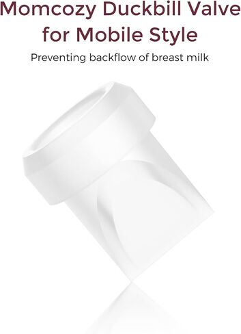 Momcozy Mobile Style | M6 Valves, Original Mobile Style| M6 Breast Pump Replacement Accessories, 4PCS in Saudi Arabia