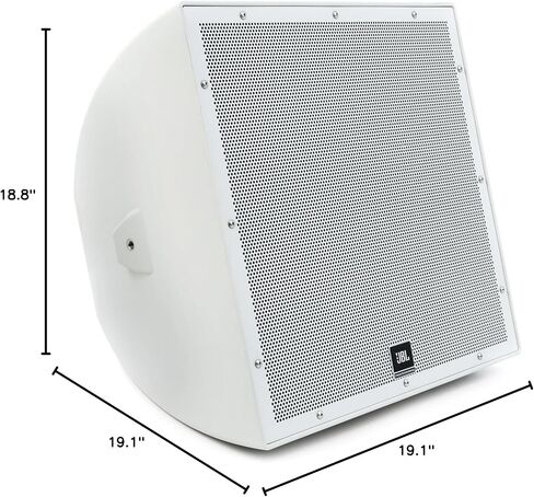 JBL Professional AWC82-BK All-Weather Compact 2-Way Coaxial Loudspeaker with 8-Inch LF, Black in Kuwait
