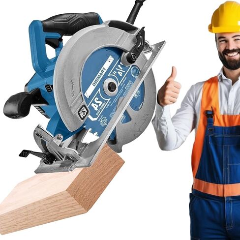 NEW!! Hercules Corded 15 Amp, 7-1/4 in. Heavy Duty Circular Saw - Powerful 5800 RPM Motor with Electric Brake for Smooth Cuts in a Variety of Tough Materials, Includes Saw Blade in Saudi Arabia