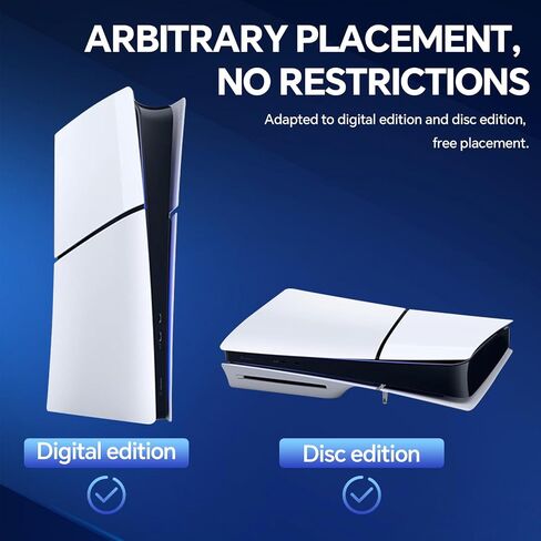 Dust Cover Net for PS5 Pro Console (Full Surround Version), New PS5Pro Heatsink Barrier Pets Hair Anti-dust Cover Dustproof for PlayStation 5 Pro Optical Drive/Digital Version Accessories-Black in Saudi Arabia