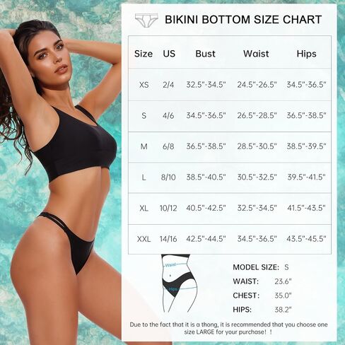 Bellecarrie Strappy Thong بيكيني سفلي منتصف الارتفاع ملابس السباحة قيعان عالية قطع صفيق ثوب السباحة القاع in Saudi Arabia
