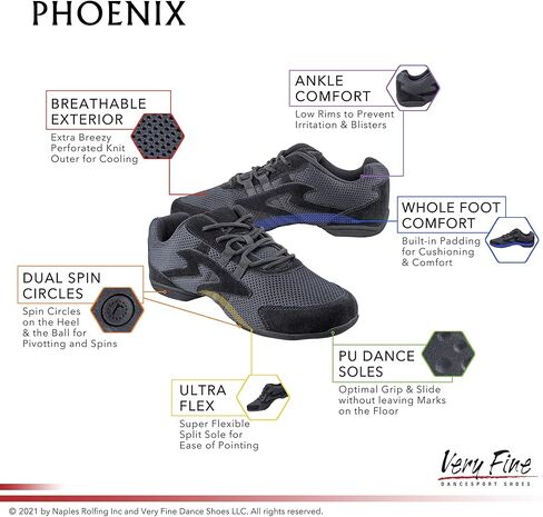 أحذية رياضية للرقص رائعة جدًا للجنسين، رقص الجاز ستريت، قاعة الرقص اللاتينية in Kuwait