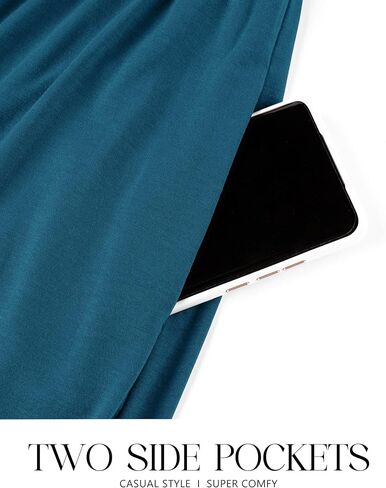 Women's Maternity Nursing Dress Ruffle Lantern Long Sleeve V Neck Breastfeeding with Pockets in Kuwait