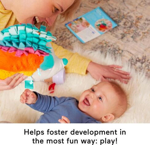 Fisher-Price Baby Play Kit Let’s Try Tummy Time Gift Set, Developmental Toys with Activity Guide for Infants Ages 3+ Months in Saudi Arabia