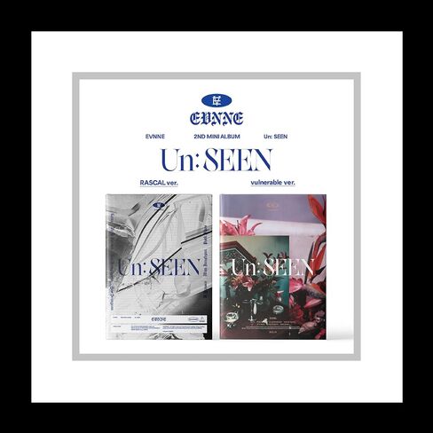 EVNNE Un : SEEN 2nd Mini Album CD+Photobook+Folding Poster on Pack+Photocard+Tracking Sealed (Standard Rascal Version) in Saudi Arabia