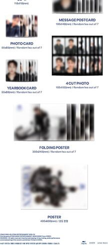EVNNE Un : SEEN 2nd Mini Album CD+Photobook+Folding Poster on Pack+Photocard+Tracking Sealed (Standard Rascal Version) in Saudi Arabia