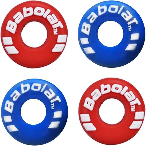 4 pcs Tennis Racket Dampener,Vibration Dampener Perdurable Tennis Racket Shock Absorber Soft Tennis Accessory Great for Tennis Players(4 Colors) in Saudi Arabia