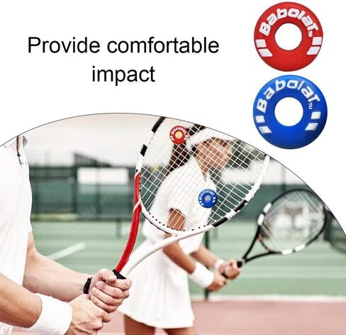 4 pcs Tennis Racket Dampener,Vibration Dampener Perdurable Tennis Racket Shock Absorber Soft Tennis Accessory Great for Tennis Players(4 Colors) in Saudi Arabia