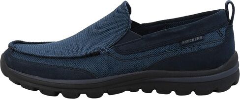 Skechers Superior Milford Slip-Ons, Light Brown, 15 EW in Saudi Arabia
