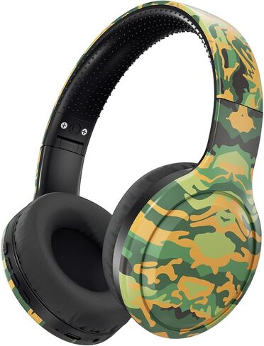 Kids Bluetooth Headphones, Kids Headphones Wireless with Built-in Mic, HD Sound, Over-Ear Foldable Bluetooth 5.3 Headsets for Boys Girls School Travel Airplane iPad Tablet (Gray) in Saudi Arabia