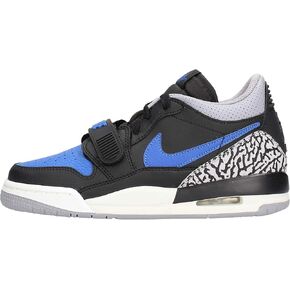 Air Jordan Legacy 312 Low Big Kids' Shoes (CD9054-101, Summit White/FIRE RED-TECH Grey-Black) Size 6