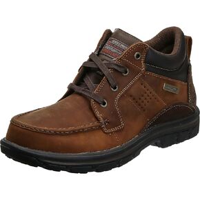 Skechers Men's Segment Melego Leather Chukka Waterproof Boot