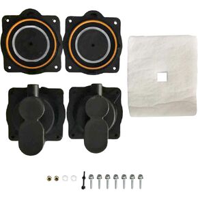 Carbman Air Pump Rebuild Complete Kit Replace for HP60 80 Fit for HP 80, HP 60