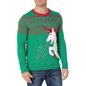 Blizzard Bay Men's Ugly Christmas Sweater Unicorn