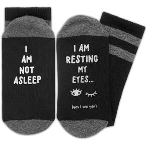 I Dont Snore I Dream IM A Tractor Socks, Funny Socks For Men, fathers Day gift, Gifts For Dad Papa Boyfriend Husband.(094)