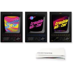 Kep1er - 3rd mini album TROUBLESHOOTER photobook ( SET ver ) + Pre-order Folded poster
