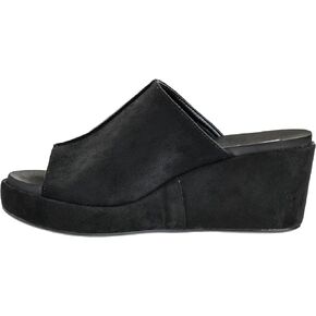 Corkys Footwear Here For It Slip-in 2.5 Inch Faux Suede Wrapped Wedge Sandal