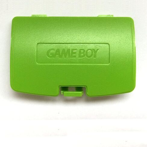 Battery Back Door Cover Lid + Glass Screen Lens for Nintendo Game Boy Color GBC Replacement (Green) in Saudi Arabia
