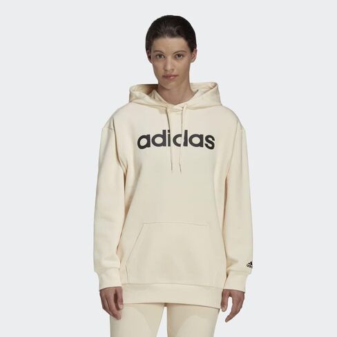 adidas Essentials Womens Oversized Fleece Hoodie M in Saudi Arabia