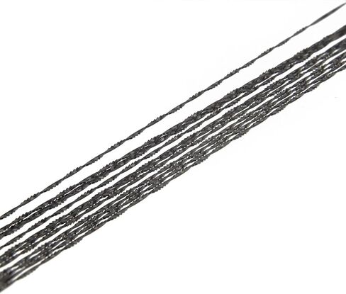 Spiral fretsaw Blade for Wood and Plastic 12 Pieces 130mm Cutting on All Sides Made in Germany (Size 1) in Saudi Arabia