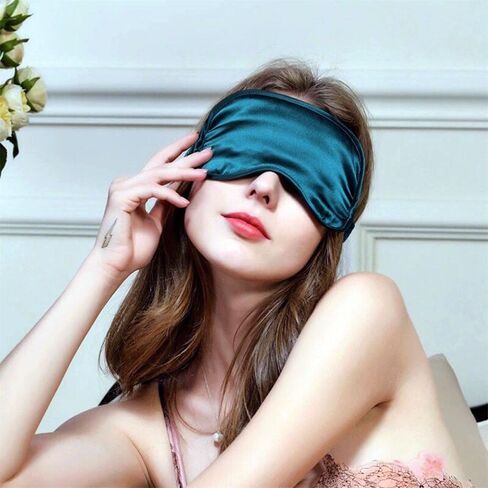 10 Pack Sleep Mask,Silk Eye Mask,for Night Sleeping,Office, Travel,Party Games,Suitablefor Men/Women (Pink) in Saudi Arabia