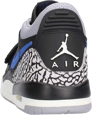 Air Jordan Legacy 312 Low Big Kids' Shoes (CD9054-101, Summit White/FIRE RED-TECH Grey-Black) Size 6 in Saudi Arabia
