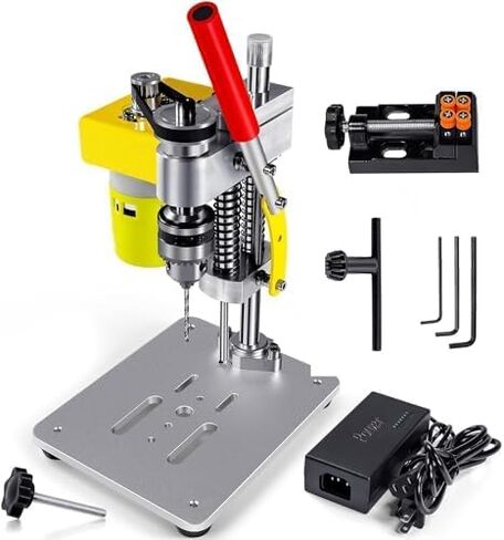 مثقاب صغير اضغط على مقعد الحفر محول للحفر اليدوي CNC مثقاب صغير اضغط مثقاب دقيق حامل B10 مثقاب تشاك مثقاب يدوي للحفر اليدوي DIY in Kuwait