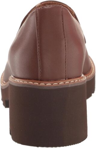 Naturalizer Womens Cabaret Slip On Lightweight Lug Heeled Loafer, Black Smooth,5.5 M in Saudi Arabia